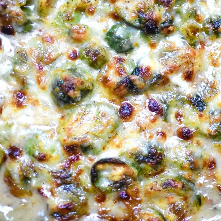 Brussels Sprouts Gratin